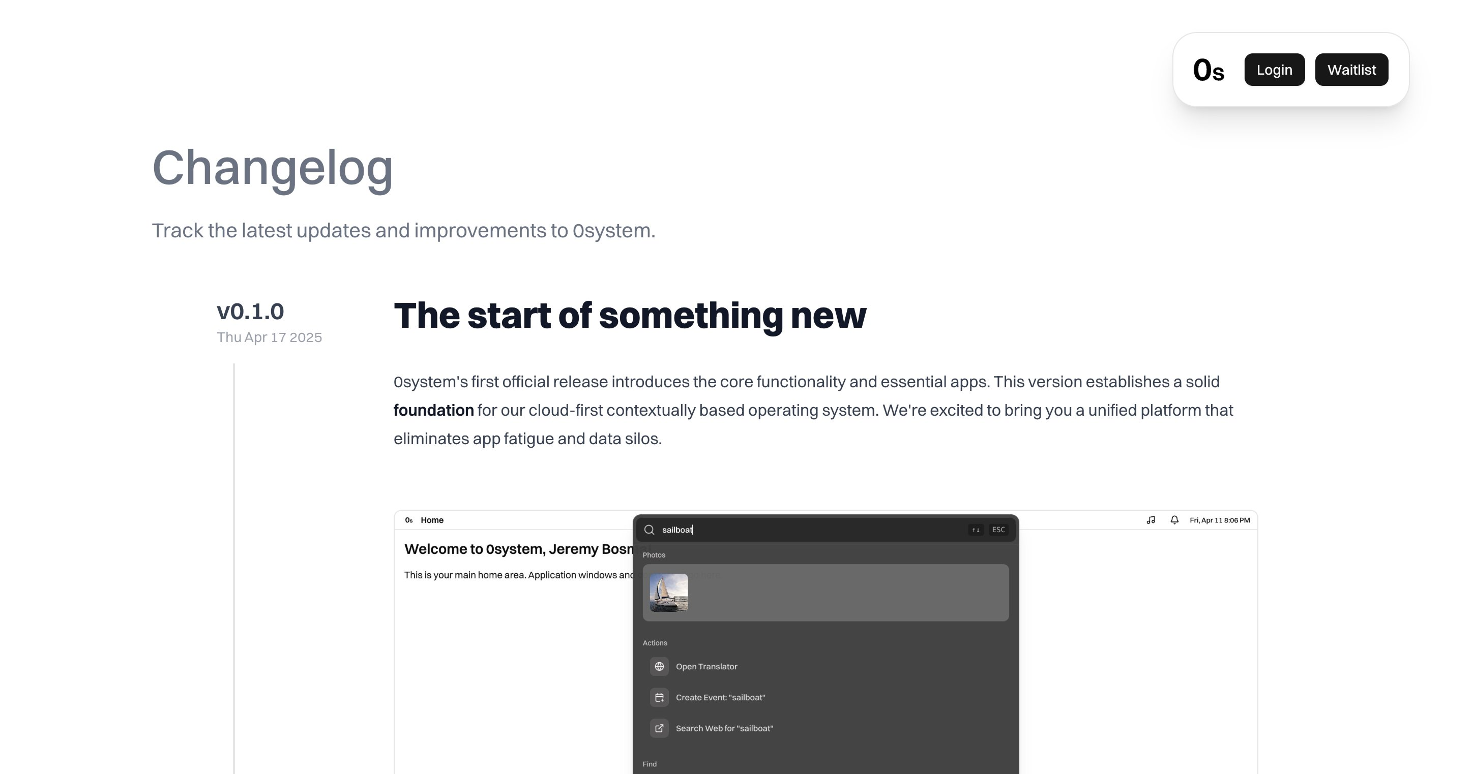 Changelog