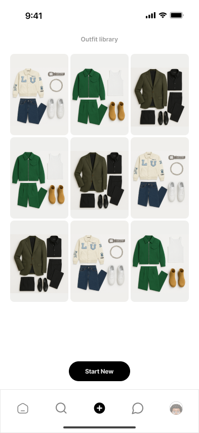 Outfits Library